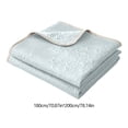 thumbnail image 3 of Comforter Thin Quilt Summer Lightweight Comforter, 100% Washed Cotton, Machine Washable,Soft Comfy Breathable Can Sleep Naked, 3 of 6