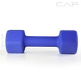 thumbnail image 2 of CAP, 12lb Neoprene Dumbbell, Blue, Single, 2 of 4