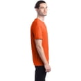 thumbnail image 3 of Hanes ComfortBlend EcoSmart Men`s Crewneck T-Shirt, M, Orange, 3 of 3
