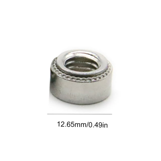 Écrou Auto-Clinquant en Acier Inoxydable CLS M5 M6 M8 durable et Serti de Rivets, Boulons Pratiques, Attaches, Écrous de Pression, Trousse d'Outils Métrique M8-1