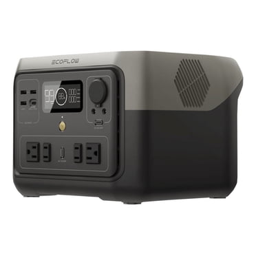 EcoFlow RIVER 2 Max - Portable power station - AC 100-120/ DC 11-50/12/24 V - lithium iron phosphate - 512 Wh - Wi-Fi, Bluetooth - output connectors: 7