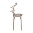 thumbnail image 3 of Sculpture de renne argentée Holiday Time de 32 cm – Décoration de table de Noël, 3 of 4