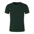 thumbnail image 2 of CEHVOM Summer Men's Round Neck T-shirt Mercerized Cotton Short Sleeve, 2 of 3