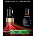 thumbnail image 3 of Car Charger 3.1A 12/24V Quick Charge Dual USB Port LED Voltage Display, 3 of 12