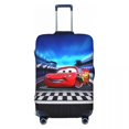 thumbnail image 1 of Custom Cartoon Pixar Cars Travel Luggage Cover Elastic Suitcase Cover Protector Fit 18-32 Inch, 1 of 1