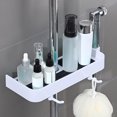 thumbnail image 2 of Birdeem Shower Rack Punch-Free Shower Caddy Shelves Slide Bar for Shower Head, Shampoo, Soap Holdersuitcase,With Stainless Steel Guardrail, Shower Shelves, 2 of 12