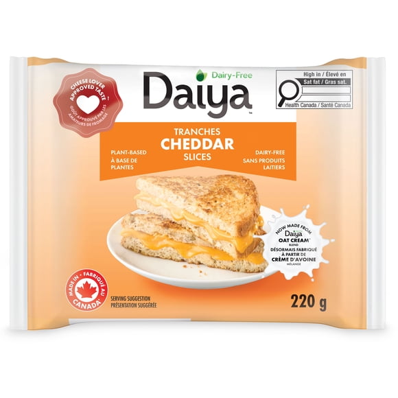 Daiya Dairy Free Cheddar Cheese Slices, Vegan