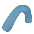 thumbnail image 1 of Orthopedic V Shaped Body Pillow with Design for Back Shoulder Neck and Sleeping Support Comfort, 1 of 5