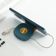 thumbnail image 4 of 6 Pieces Retractable Cable Management Charging Cord Organizer Phone Cord Holder Retractable Cable Reels Small Winder Case for Usb Cable Headset Cord Mouse Wire Charger Cable, 4 of 5