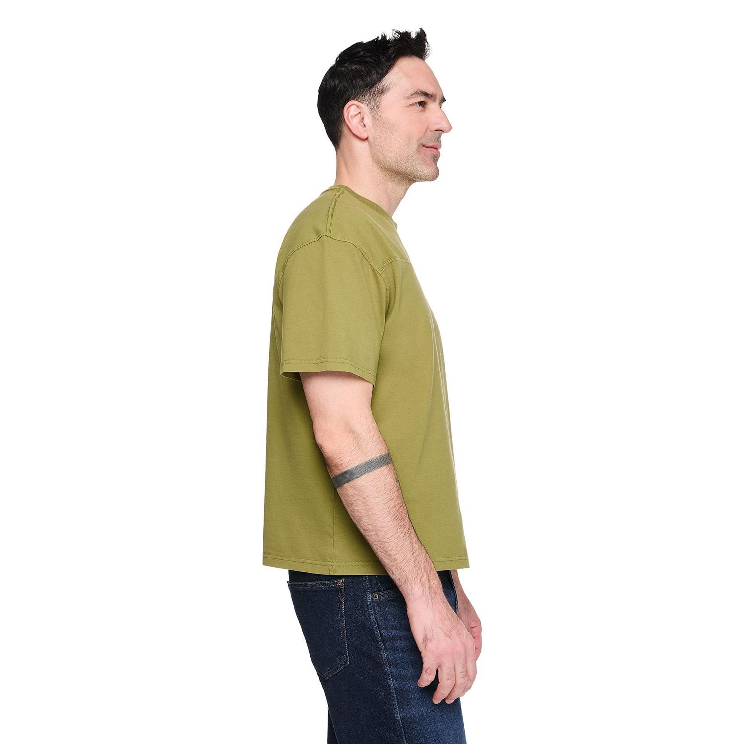 T-shirt coupe carrée George pour hommes