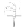 thumbnail image 3 of American Imaginations 20.75-in. W Rectangle Bathroom Undermount Sink Set In Biscuit - Chrome Hardware - Overflow Drain Incl. AI-27023, 3 of 8
