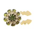 thumbnail image 3 of Esquirla Decorative Rhinestone Button Cover DIY Decoration Clip on for Dress Suit Hat, 3 of 8