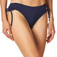 thumbnail image 3 of Anne Cole Bas de Bikini Ajustable à Nouer sur le Côté pour Femmes, Marine, S, 3 of 4