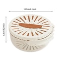 thumbnail image 3 of Berry Fresh Keeping Fruit Storage Containers Glass round Storage Containers Storage Container Room Small Container with Lids for Organizing 5 Lb Flour Container Lime Container Small Air Tight, 3 of 4