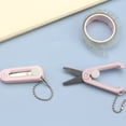 thumbnail image 1 of Ciseaux Pliants Portatifs Rétractables, Conception Télescopique Compacte pour Voyage, Poche de Transport, Lames en Acier Inoxydable, Outil de Coupe de Bureau Facile, Utilisation Sécuritaire, Petite Taille, 1 of 6