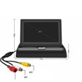 thumbnail image 4 of Shisuyan Digital Folding Car Display 4.3 Inch Black 1Set 5.31X4.32X3.85in, 4 of 8