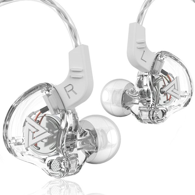 QKZ AK6 Bass Stereo Headset HiFi In Ear Headset Dynamic Sport Running Headphones