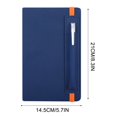 thumbnail image 3 of Father's Day Gifts Kcavykas Tools,decor,Outeers,A5 Strap Notebook Business office Notepad insert Pen Leather Diary, 3 of 4