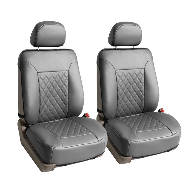 Deluxe Diamond Pattern Seat Cushions For Car Truck SUV Van - Front Seats