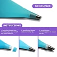 thumbnail image 4 of yeacher Professional 106-Piece Cake Decorating Kit with Turntable, Icing Tips, and Accessories - Complete Baking Set for Home Bakers - Blue Edition, 4 of 6