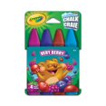 thumbnail image 1 of Crayola Washable Sidewalk Chalk 4 Ct, Very Berry Assorted Colours, 1 of 5