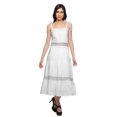 thumbnail image 4 of Moomaya Robe Longue Maxi Unie pour Femmes à Bretelles Réglables Vêtements d'Été, 4 of 6