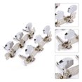 thumbnail image 3 of 6 Pcs Tuners de Guitare Acoustique/folk Têtes de Machine Chrome Partie 3R+3L, 3 of 5