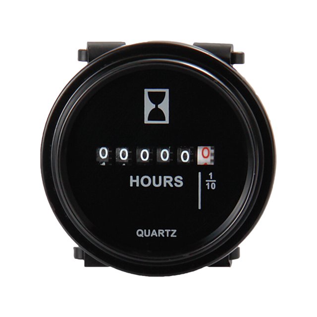 Digital Tachometer with LCD Display for Motorcycle and Car Use Plastic Black Easy Install 680V