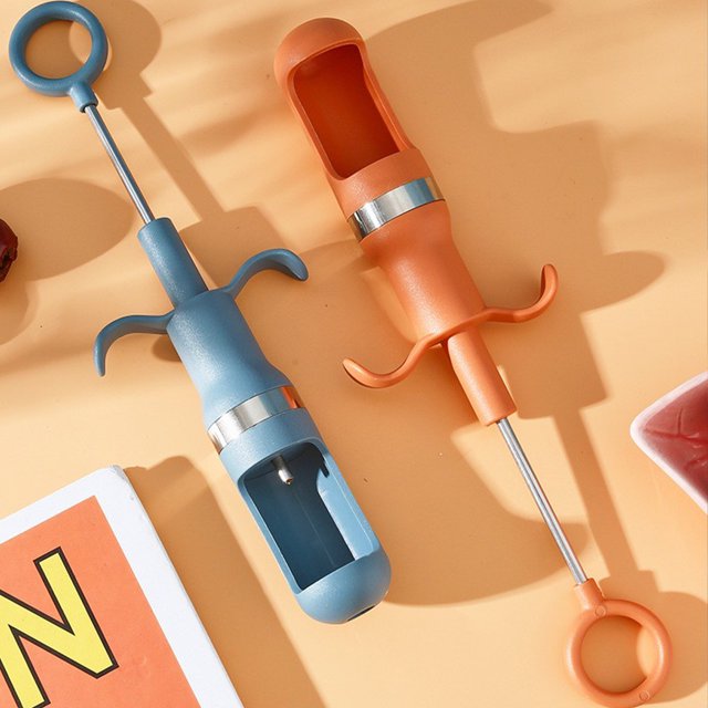 Plastic Jujube Seed Remover Portable Solid Color Pitter Kitchen Tool Accessories Restaurant Restaurant Bar Cooking Vegetables Fruits Corer Accessories Blue