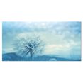 thumbnail image 2 of Close Up White Dandelion with Filter - Large Flower Canvas Wall Art, 2 of 3