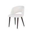 thumbnail image 2 of Take Me Home Executive Armless Dining Chair – Mid-Century Style with Premium PU Leather Upholstery and Sturdy Walnut Legs, Perfect for Modern Dining Spaces", 2 of 4