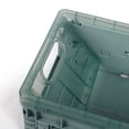 thumbnail image 2 of RRJ Folding Storage Container, Plastic Foldable Organizer Box Basket Crate, Stackable Collapsible Storage Bin for Home Office Closet Pantry Organization, 2 of 3