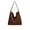 CO, variant on EGNMCR Closet Organizers and Storage, Organization and Storage, Storage Bins, Storage Containers Soft Slouchy Suedes Shoulder Tote Bag Women Tote Satchels Crossbody Purse Black PU Purse