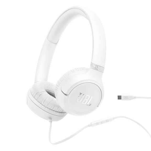 JBL Tune 530C - Casque supra-auriculaire filaire - Blanc
