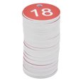 thumbnail image 2 of Numbered Tag, Round Long Service Life 50PCS/Bag Numbered Label  For Beekeeping For Livestock For Animal Husbandry For Farm 1-50 Number, 2 of 8