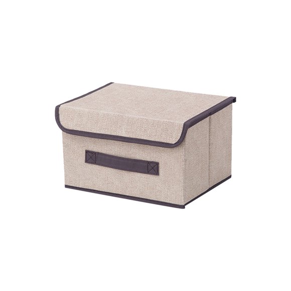 Boîte de Rangement Pliable en Tissu Non Tissé pour Vêtements, Dortoir et Garde-Robe, Multicolore