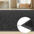 thumbnail image 5 of 3 ft. x 4 ft. Platinum Needlepunch Charcoal Doormat with Vinyl Backing, 5 of 5