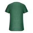 thumbnail image 4 of DPTALR Men's Summer Solid Round Neck Short Sleeved Knitted T-shirt, 4 of 5