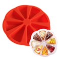 thumbnail image 1 of LSLJS Silicone Bakeware Baking Food 8 Points Scone Cake Home Used in Microwave, 1 of 6