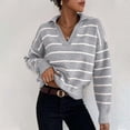 thumbnail image 2 of Vestes de Printemps pour Femmes Mode Femmes Décontracté à Manches Longues Imprimé Col Montant à Carreaux Seater, 2 of 8