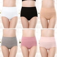 thumbnail image 1 of Soki Womens Underwear Multiple Cotton High Rise Briefs 6PC on Clearance, 1 of 3