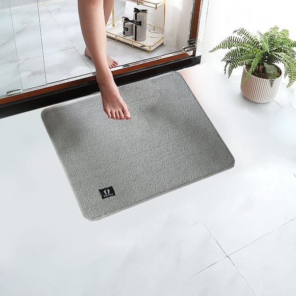 Chmadoxn Bathroom Rugs, Home Summer Carpet Front Door Carpet Super Absorbent Drying Rubber Backing Non-slip Floor Mat Washable Super Soft Bathtub Carpet Bathroom Carpet Bathroom Rugs