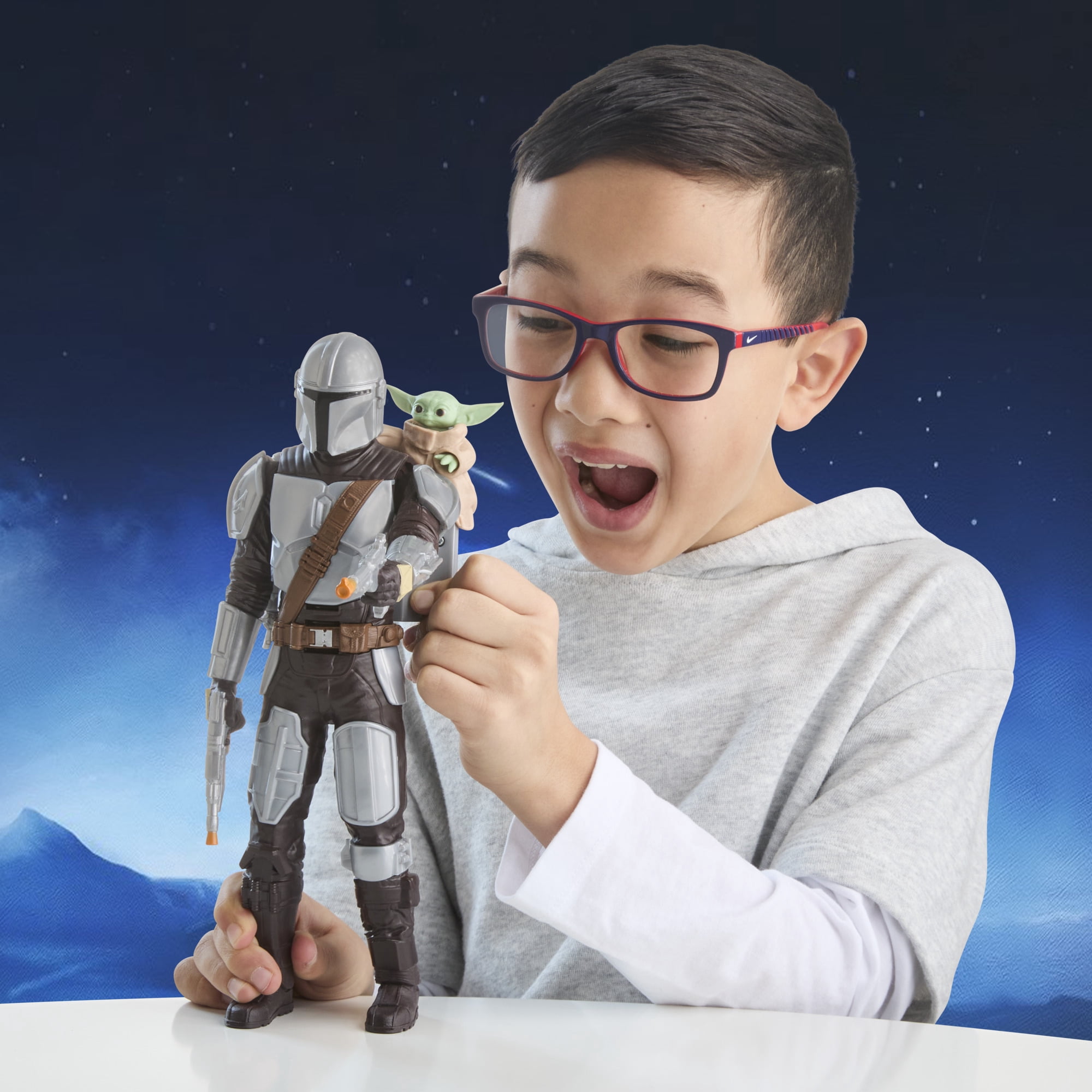 Star Wars The Mandalorian & Grogu, figurine Mandalorien