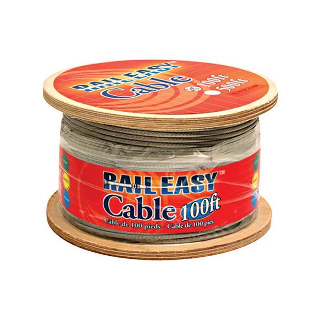 Atlantis Rail System C09784100 RailEasy Cable For Railing - 100' Roll