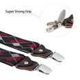 thumbnail image 2 of Buyless Fashion Bretelles pour Hommes - Sangles Élastiques Réglables 48 Pouces 1 1/4 Pouces - Forme Y, 2 of 7