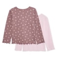 thumbnail image 2 of George Toddler Girls' Knit Top 2-Pack, 2 of 2