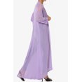 thumbnail image 4 of TheMogan Cardigan Long à Manches Longues en Maille pour Femmes Mi-Mollet Caftan Transparent, 4 of 6