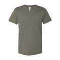 thumbnail image 1 of Bella Canvas Mens Jersey V-Neck Tee, 3XL, Military Green, 1 of 1
