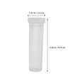 thumbnail image 3 of 10 Pcs Tubes à Essai pour Plantes Cylindriques en Plastique Transparent pour Rétention d'Eau, 3 of 8
