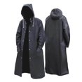 thumbnail image 3 of Imperméable Réutilisable Femmes Hommes Poncho Séchage Rapide Veste Adulte Couvre Protection Randonnée Imperméable 3TG, 3 of 9